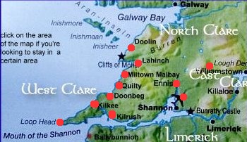 accommodation clare ireland